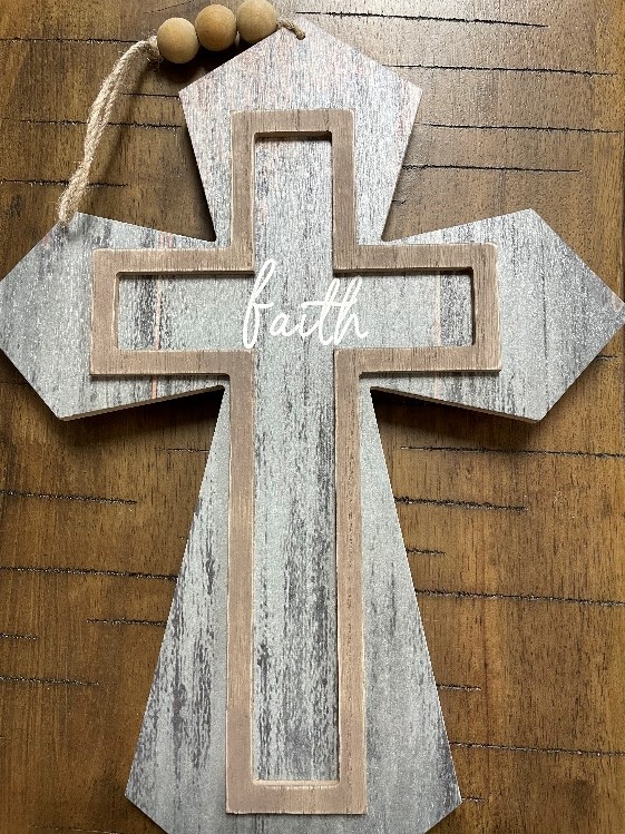 Faith Beaded Cross