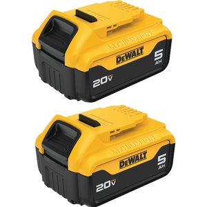 DEWALT 20V MAX XR Lithium-Ion 5.0 Ah(2-Pack)