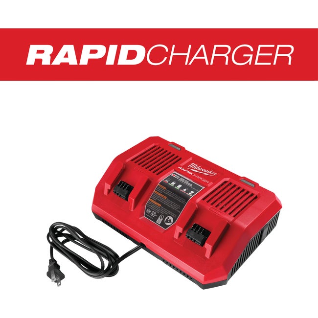 MILWAUKEE M18 Lithium-Ion Dual Bay Battery Charger